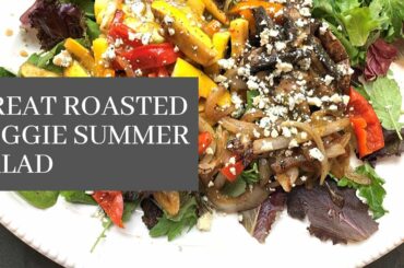 Delicious Roasted Veggie Salad