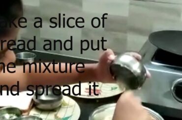 Healthy Bread Pizza by Tulsi