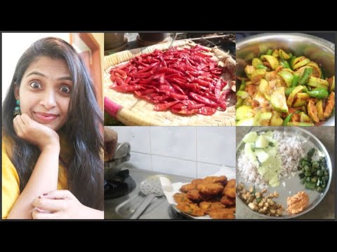DIML || Full Kerala Meals, Husband’s Special Pickle, My style Vada || LUNCH TO DINNER ROUTINE DIML || Full Kerala Meals, Husband’s Special Pickle, My style Vada || LUNCH TO DINNER ROUTINE