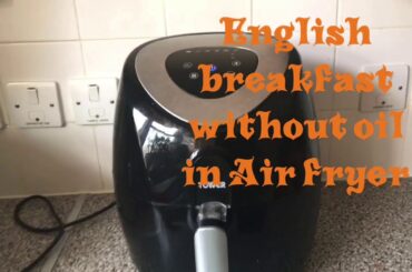 Healthy breakfast without oil