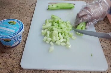 #yoghurtsalad                                              Just 3 Ingredients for your Healthy Salad