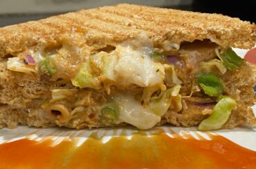 ||Veggie cheese sandwich|| cooking with kaur || Lockdown recipes || delicious food || homemade||