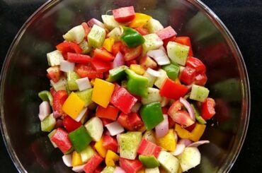 Healthy Salad Recipe for Weight Loss | Easy Vegetable Salad