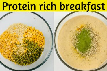 PROTEIN RICH BREAKFAST | Thyroid / PCOS diet recipe for weight loss | Multigrain dosa | All Natural