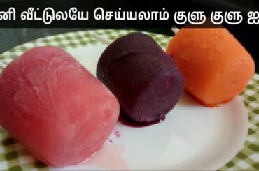 Homemade healthy ice I Ice Recipe in Tamil I Summer Special Recipes I Ice Candies I Ice Sticks I