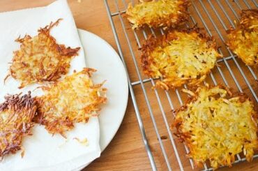Low Fat Crispy Hash Browns - Healthy Recipe Channel