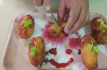 How to make Bread Roll Recipe | Peanut Stuffed Bread Roll | Quick and Easy Indian Snack Recipe |