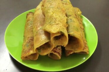 Wheat flour pancake | Healthy indian breakfast recipe | आटे का टेस्टी और आसान नाश्ता | WaahTasty