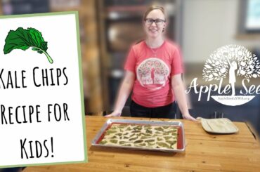 Kale Chips Recipe: A healthy snack kids will love!