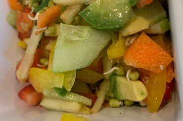 Vegetable Salad With Strawberries// Salad Ideas