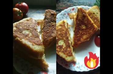 Yummy and Easy Masala Potato Egg wrapped Sandwich at home ( Evening snacks recipe)