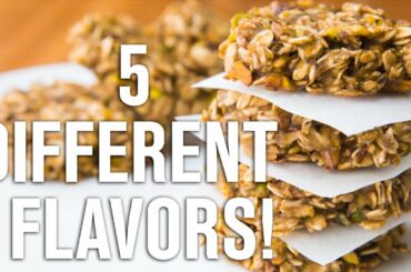 Healthy Oatmeal Cookies Recipe - 5 Flavors Easy To Make - Weight loss Recipe