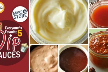 Everyone’s favorite 5 dip sauces Recipes By Food Fusion