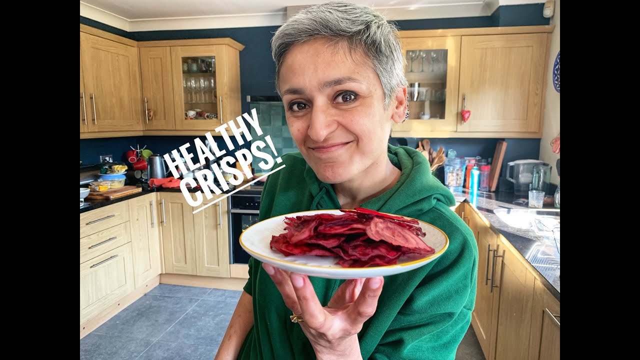 Healthy Crisps | Beetroot chips | Healthy snack | Homemade chips | Cook with me | Food with Chetna Healthy Crisps | Beetroot chips | Healthy snack | Homemade chips | Cook with me | Food with Chetna