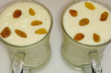 Banana Smoothie Recipe For Weight Loss / How To Make Banana Milkshake / Healthy Summer Drink (Juice)