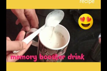Memory booster drink/healthy drink