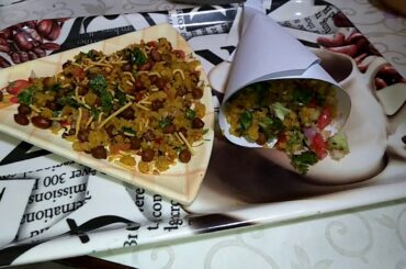 Healthy instant snack/ Poha Chaat/ Healthy Chaat 😊 in lock down