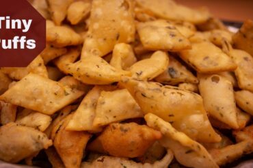 Tiny Puffs | Easy to Prepare Tea Time Snack |Quarantine 100 % Fun