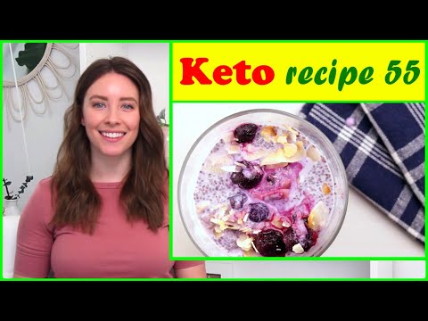 Keto Diet – recipe 55 – Keto Blueberry Pudding Keto Diet - recipe 55 - Keto Blueberry Pudding