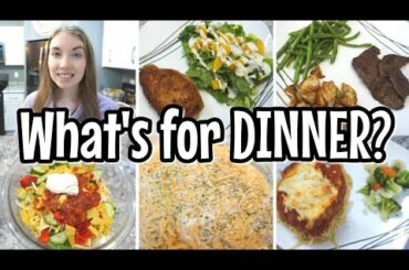 WHAT'S FOR DINNER? // EASY DINNER IDEAS // SIMPLE DINNER RECIPES