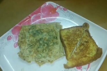 Bread Omlette | Easy Breakfast Recipe | Evening Snack Recipe |