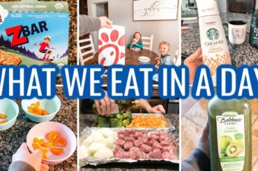 WHAT WE EAT IN A DAY- parents and three kids / HEALTHY SNACK AND MEAL IDEAS FOR KIDS AND ADULTS 2020