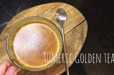 Tumeric Golden Tea - HEALTHY MORNING KICKSTART - Healthy Breakfast Idea. SPEED METABOLISM & MOOD
