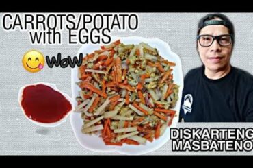 CARROTS & POTATO with Egg | Easy and Healthy Recipe