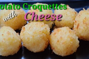 Potato Croquettes | healthy snacks | easy to prepare
