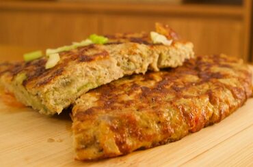 HOME COOKING: HEALTHY EGGPLANT OMELETTE [ PINOY RECIPE TORTANG TALONG]