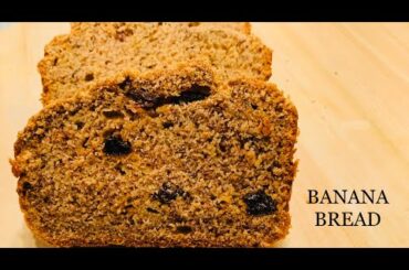 Banana Bread Recipe | Easy and Healthy Banana Bread | No Butter, No Milk, No Eggs Banana Bread