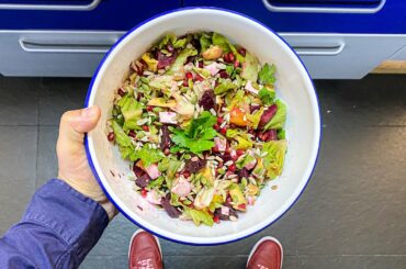 Not Sure What to Have for Dinner... 10 Minutes Salad: Colorful, Refreshing, Healthy and Nutritious.