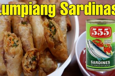 Lumpiang Sardinas |Spring Rolls Sardines | Budget Friendly and Healthy | Lockdown Recipe