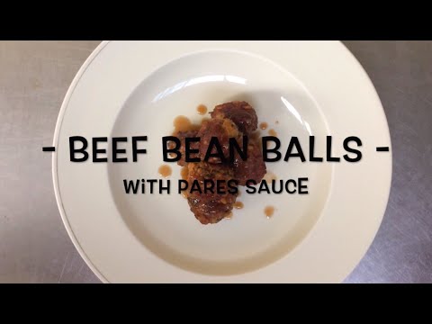 Easy + Healthy Beef Bean Balls (w/ Pares Sauce *recipe below*) | Mela J. Easy + Healthy Beef Bean Balls (w/ Pares Sauce *recipe below*) | Mela J.