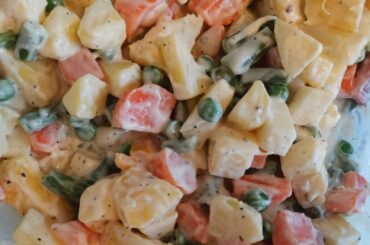 Russian Salad Recipe _ Tasty|Healthy Salad Recipe [Asian Food Recipes]