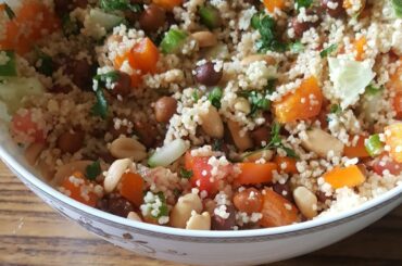 Couscous salad/Healthy salad recipe/Weighloss recipe