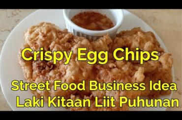 Crispy Egg Chips | Healthy Snack Kids will Like! | Street food Negosyong Patok ! TIPID SARAP