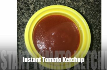 Instant tomato ketchup | Quick Recipe | #Stayhome #Cookwithme | #Staysafe | Healthy Veg Sandwich