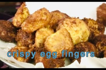 Crispy Egg Fingers | Home Made | Snacks | Telugu Style
