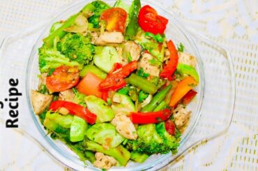 Healthy Dinner Recipe//Lockdown Vegetables Recipe at Home