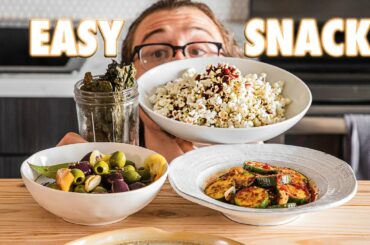 Easy and Healthy Snacks Anyone Can Make At Home