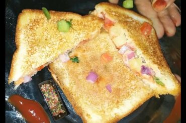 Vegetable tawa sandwich__new 2020 recipe..simple healthy and tasty for breakfast
