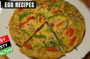 4 Egg Recipes for Diet | Quick and Healthy Egg Recipes for weightloss | Egg salads | fit bite