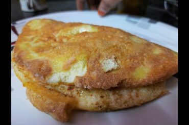 Super Fluffy Omelette (Sponzy Omelette ) Recipe In Telugu | How To Make Fluffy Omelette Telugu