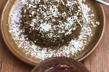 Sweet Pachai Payaru (green gram) - a healthy snack recipe