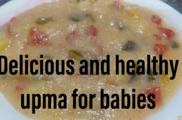 Sooji vegetables upma  for babies 😋, Healthy breakfast  ,Instant recipe for children's 😋