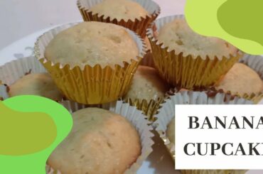 How To Bake Banana Cupcake | Quick and Healthy