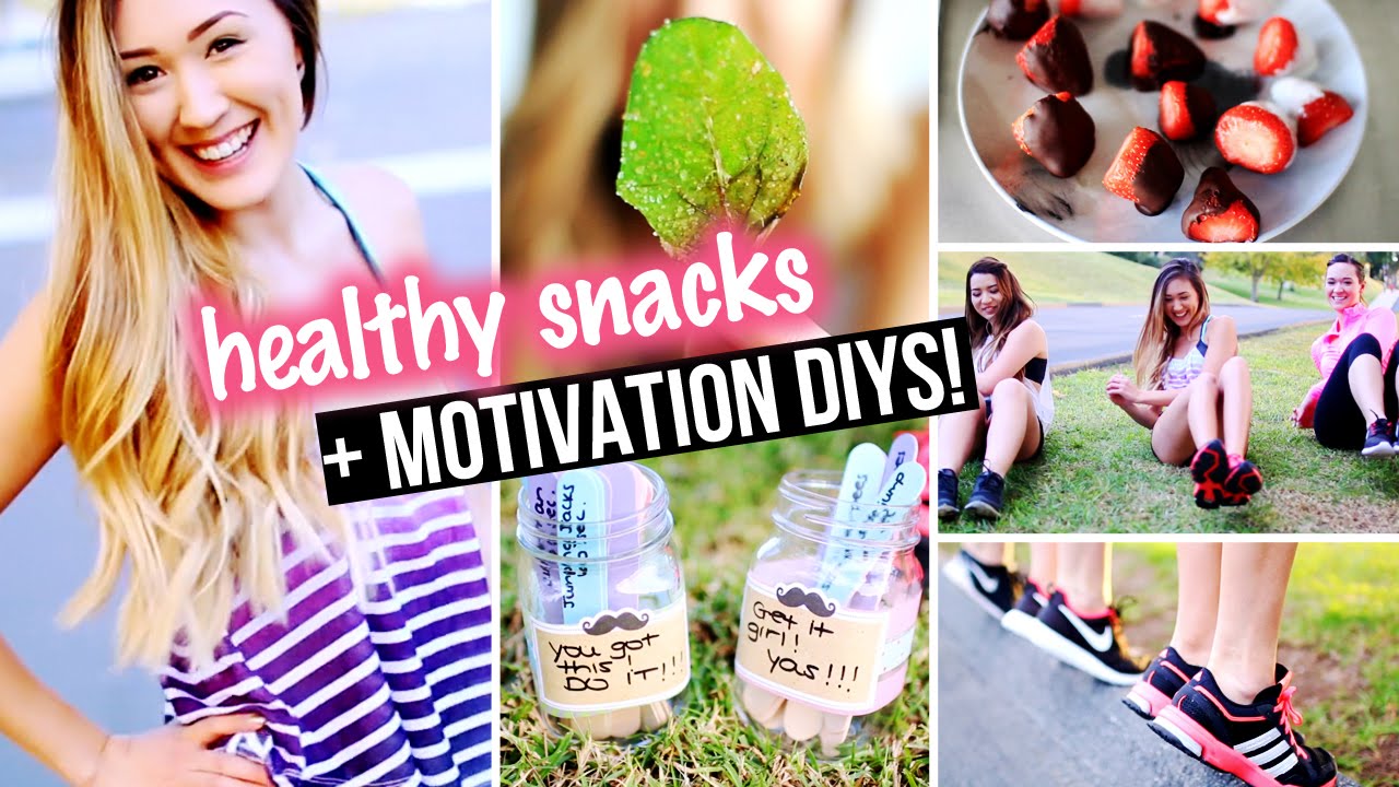 DIY Workout Motivation, Exercise Top & Healthy Snacks for Junk Food Lovers! | LaurDIY DIY Workout Motivation, Exercise Top & Healthy Snacks for Junk Food Lovers! | LaurDIY