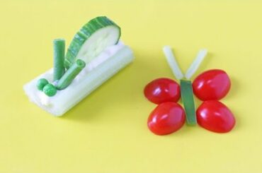 VEGGIE BUGS - FUN HEALTHY SNACKS FOR KIDS!