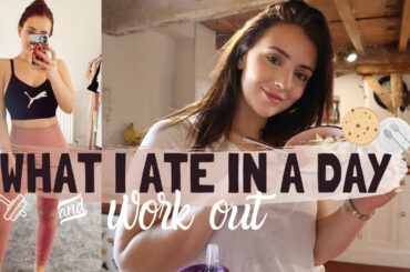WHAT I EAT IN A DAY | normal diet, work out & meal ideas | LOVE YOUR BODY!